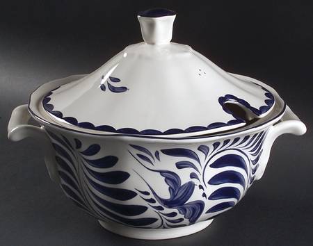 Puebla Blue Tureen &  Lid