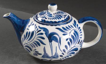 Puebla Blue Teapot & Lid