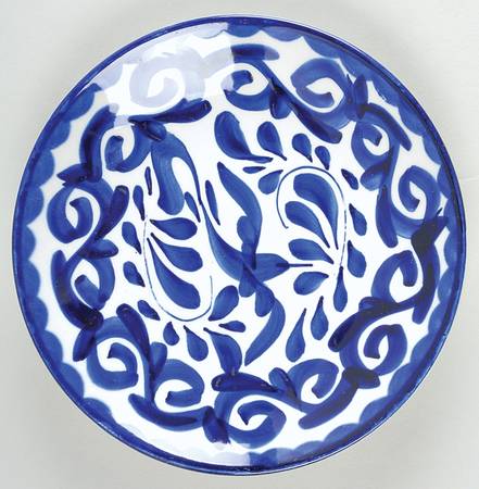 Puebla Blue Salad Plate