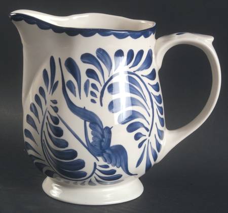 Puebla Blue 48 Oz Milk Jug
