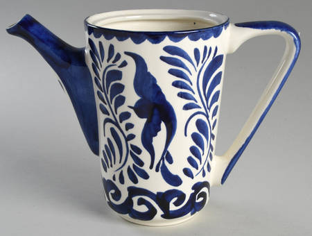 Puebla Blue Coffee Pot No Lid