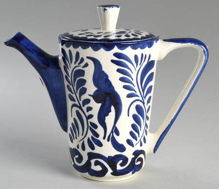 Puebla Blue Coffee Pot & Lid