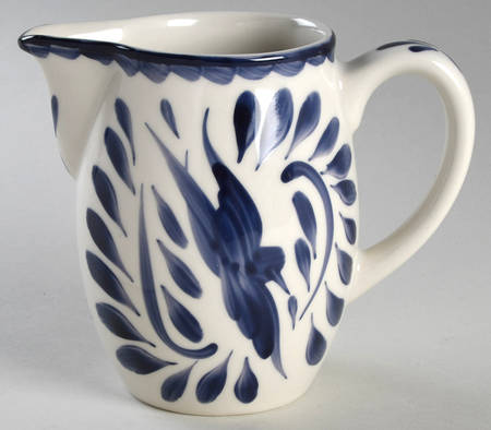 Puebla Blue 16 Oz Milk Jug