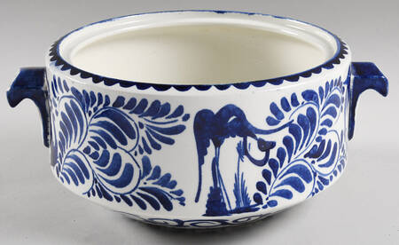 Puebla Blue Tureen No Lid