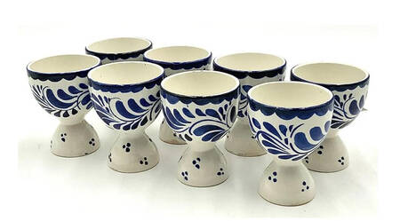 Puebla Blue Footed Single Egg Cup