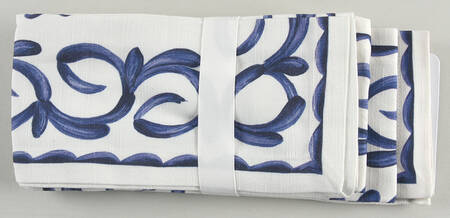 Puebla Blue Cloth Napkin - Set of 4