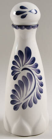 Puebla Blue Decanter and Stopper