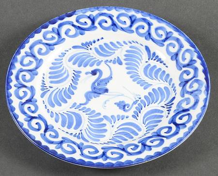 Puebla Blue Salad Plate