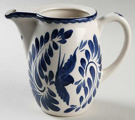 Puebla Blue Mini Coffee Pot No Lid