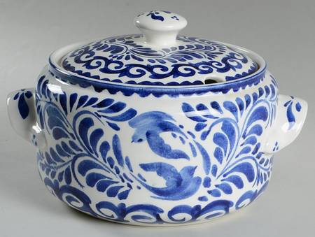 Puebla Blue Tureen & Lid