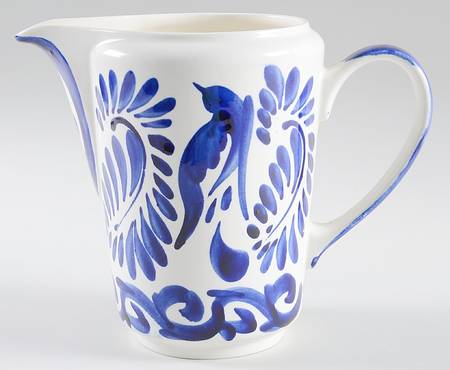 Puebla Blue 40 Oz Pitcher