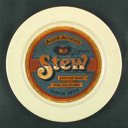 Aunt Jenny's Dinner Plate