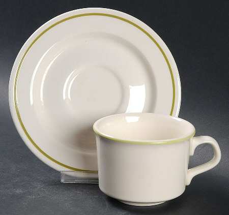 Berry Patch Flat Cup & Saucer Set