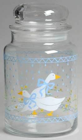 Farm Country Medium Glassware Storage Jar & Lid