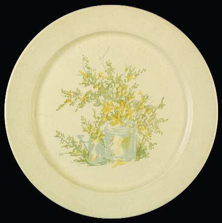Forsythia 12" Chop Plate (Round Platter)