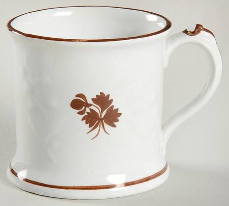 Tea Leaf (Embossed Lily Rim) Mug