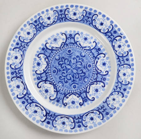 Ali Blue Bread & Butter Plate