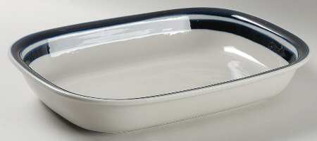 Anemone Blue 12" Rectangular Baker