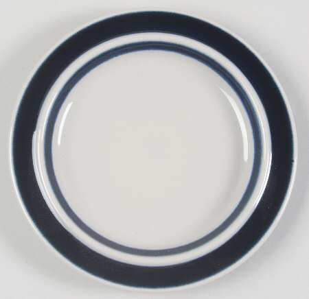 Anemone Blue Bread & Butter Plate