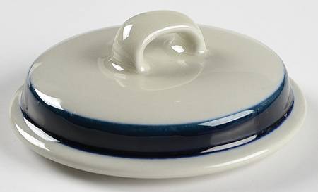 Anemone Blue Lid for Sugar Bowl