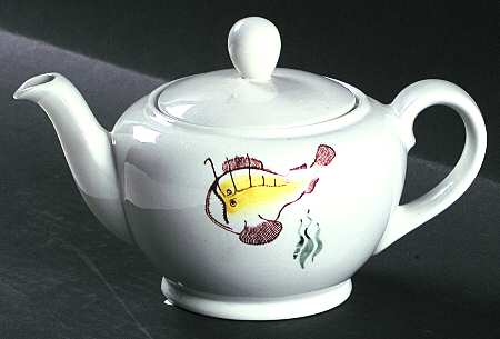 Aquarium Mini Teapot & Lid
