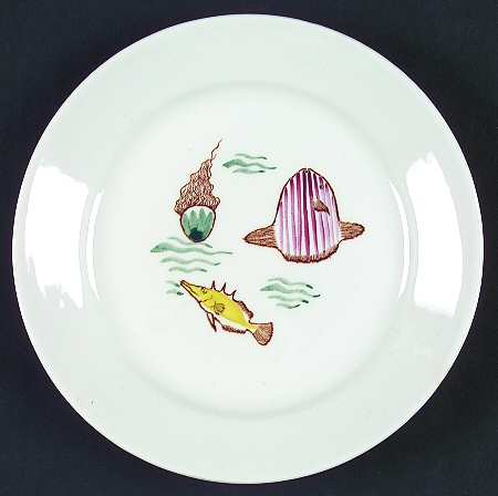 Aquarium Bread & Butter Plate
