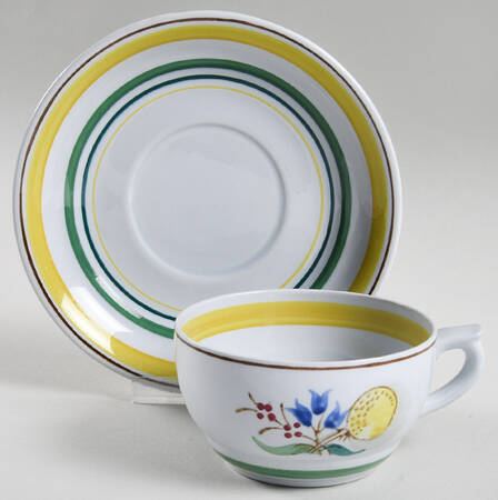 ARA12 Flat Cup & Saucer Set