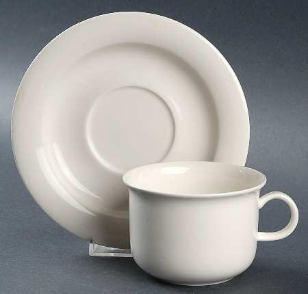 Arctica Flat Continental Cup & Saucer Set