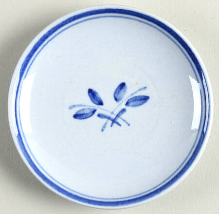 Blue Rose Butter Pat