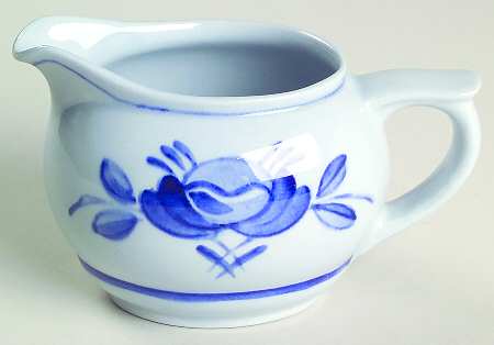 Blue Rose Mini Creamer