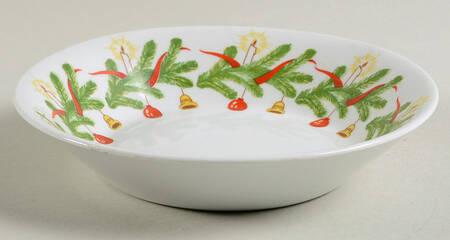 Christmas Wreath Fruit/Dessert (Sauce) Bowl
