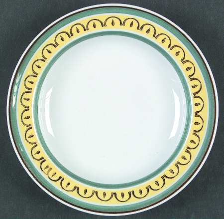 Crown Band Rim Soup Bowl