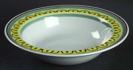 Crown Band Rim Cereal Bowl