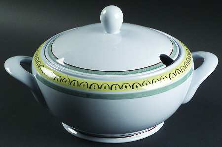 Crown Band Tureen &  Lid