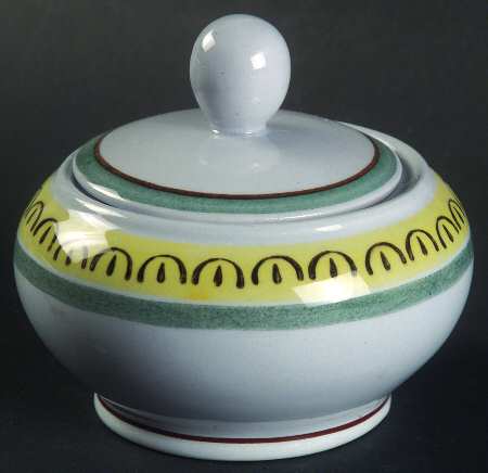 Crown Band Mini Sugar Bowl & Lid