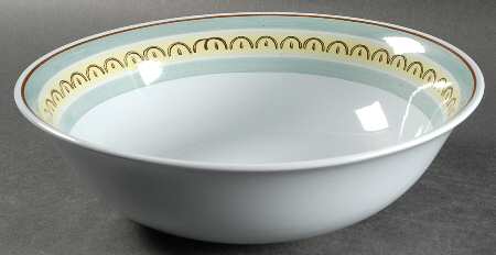 Crown Band 10" Round Vegetable Bowl