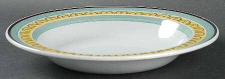 Crown Band Rim Soup Bowl
