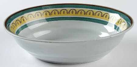 Crown Band 8" Oval Vegetable Bowl
