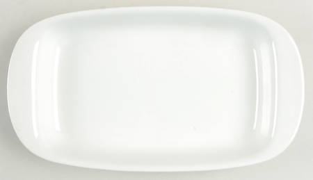 Domino White Side Dish Tray