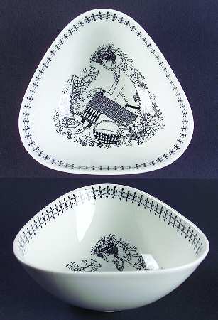Emilia 5" Triangular All Purpose Bowl