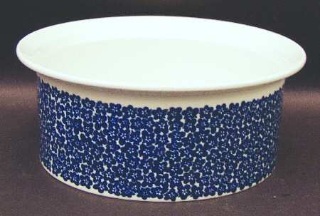 Faenza Blue 7" Round Vegetable Bowl