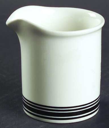 Faenza Black Creamer by Arabia of Finland