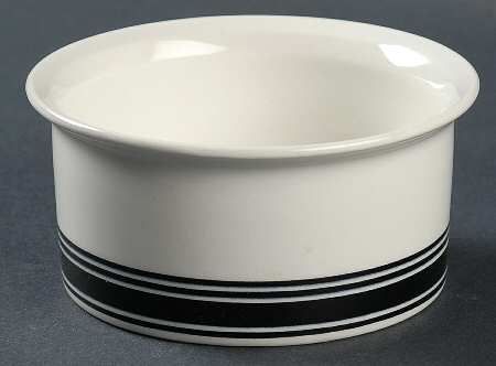 Faenza Black Open Sugar Bowl