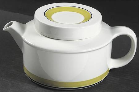 Faenza Yellow Teapot & Lid