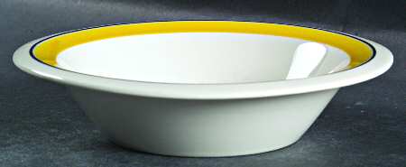 Faenza Yellow Rim Fruit/Dessert (Sauce) Bowl