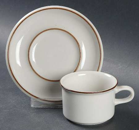 Fennica Flat Demitasse Cup & Saucer Set