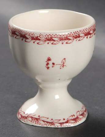 Finn Flower Red (Cream Background) Single Egg Cup