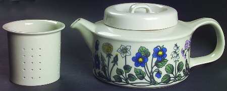 Flora Teapot & Lid