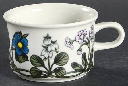 Flora Flat Demitasse Cup