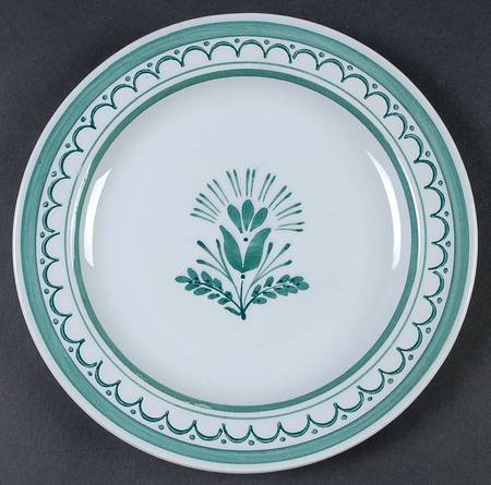 Green Thistle Breakfast Plate
